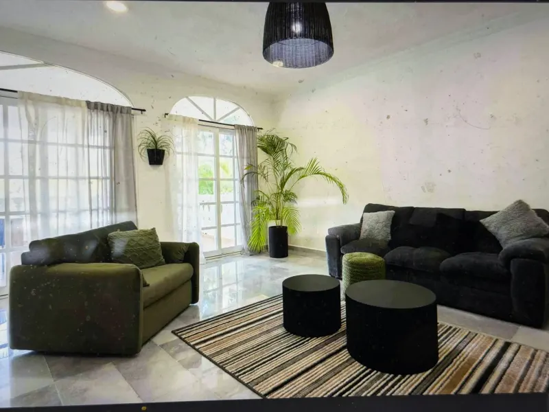 Residential lounge at Ibogaine Clinic.