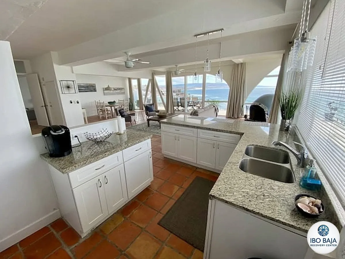 Kitchen at IboBaja.