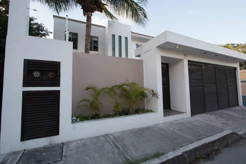 MindScape residence exterior in Cozumel.