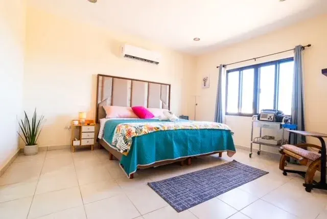 Private guest room at Viraha.