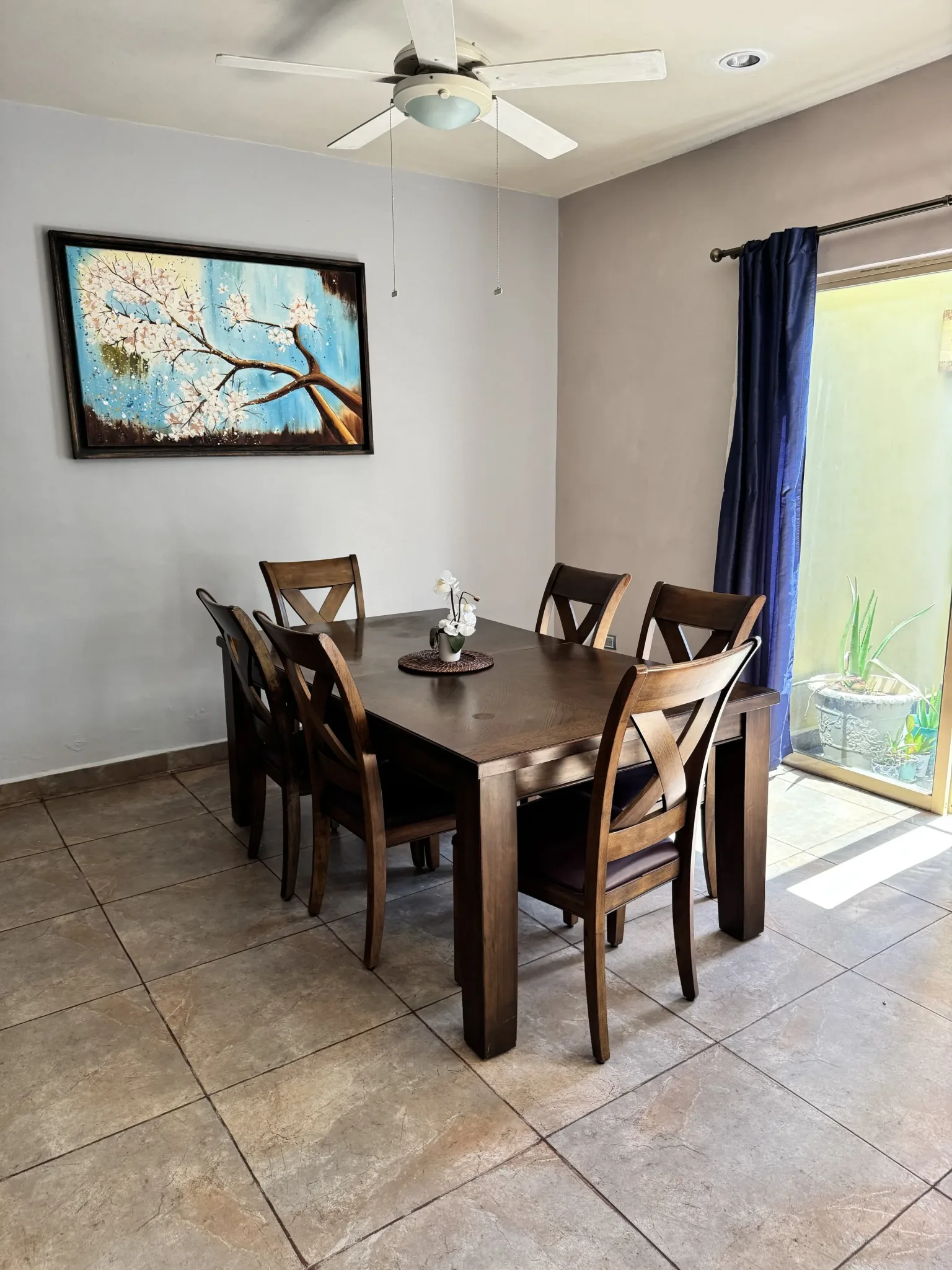 Dining room at Zamá.