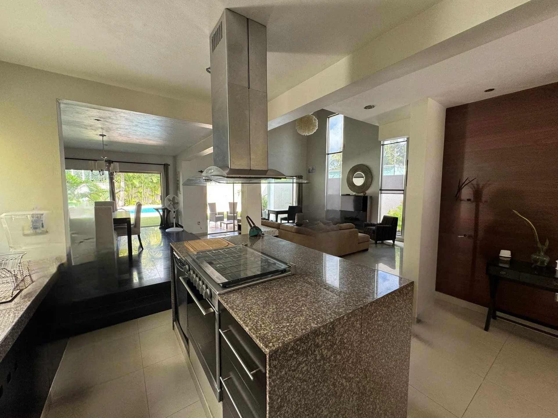 Residential kitchen at MindScape Retreat.
