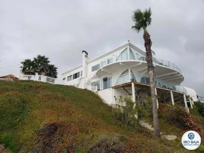 Exterior of the IboBaja coastal residence.