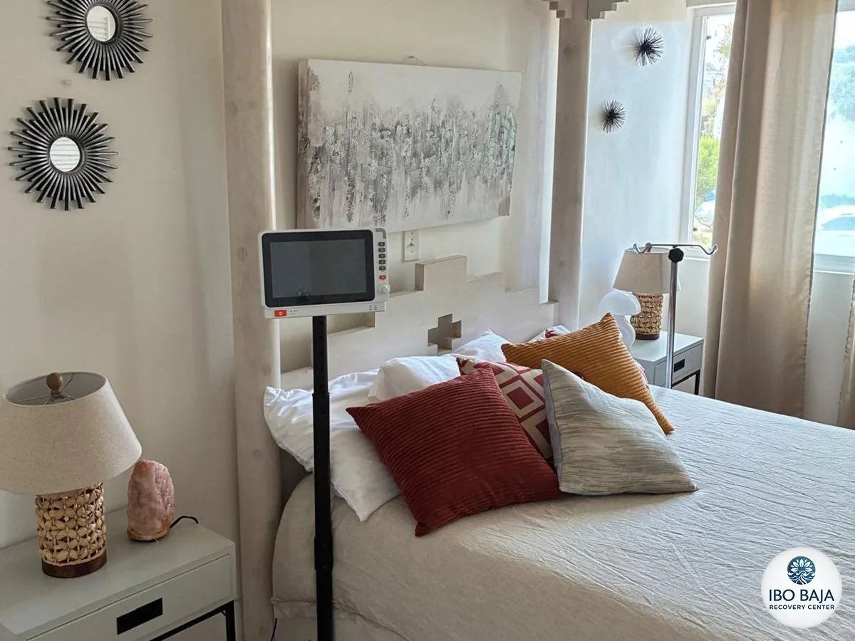Private bedroom at IboBaja.